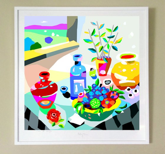Still life with rose