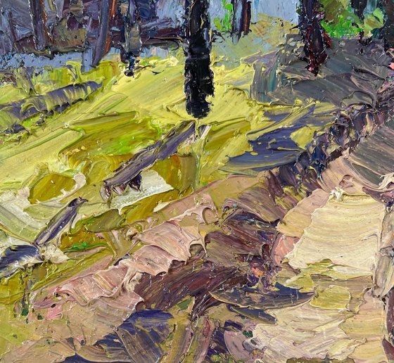 The Road Among the Trees