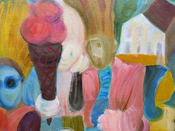 Figurative town