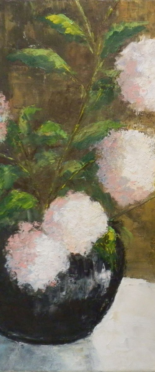 HYDRANGEAS by Maria Karalyos