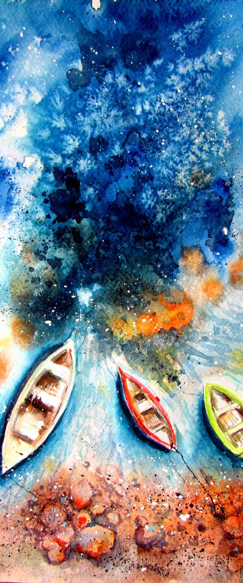 Boats V by Kovács Anna Brigitta