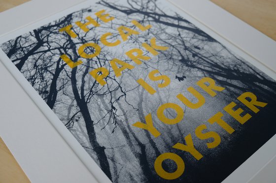 The local park is your oyster