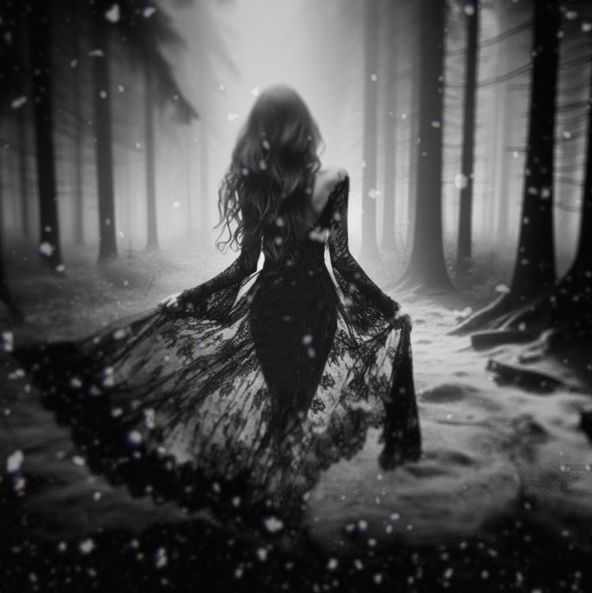 Surrealistic Portrait Photograph By Carmelita Iezzi, 24 X 24, Fairy Dust, Original Artwork