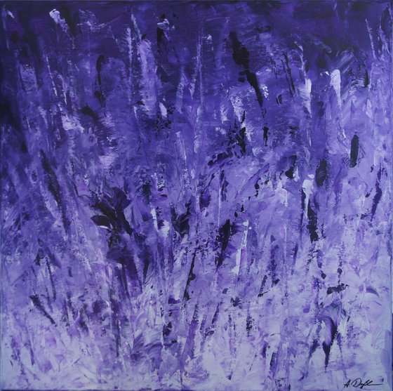 Purple Is The New Orange (80 x 80 cm) XL (32 x 32 inches)