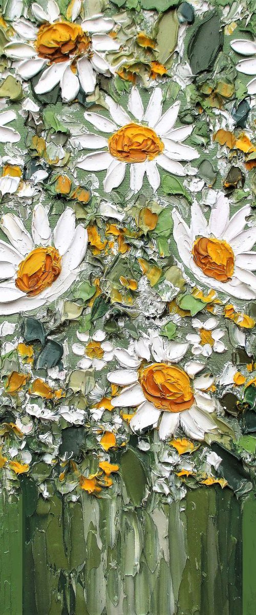 Picking daisies by Paige Castile