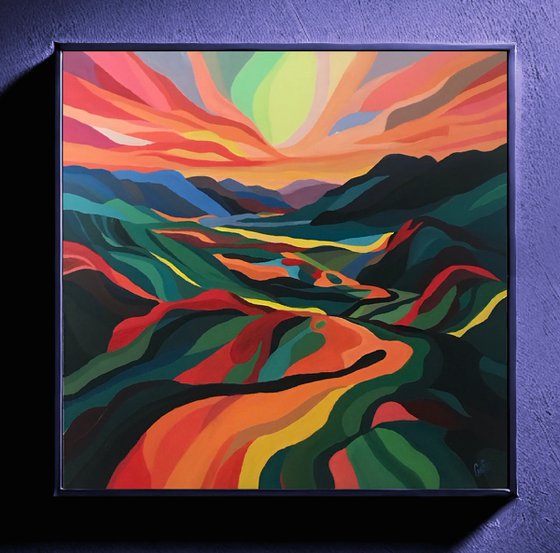 Rainbow meadow