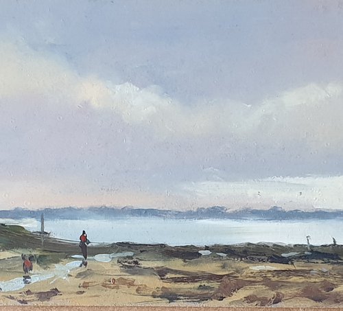 Crépuscule à Tascon by José DAOUDAL