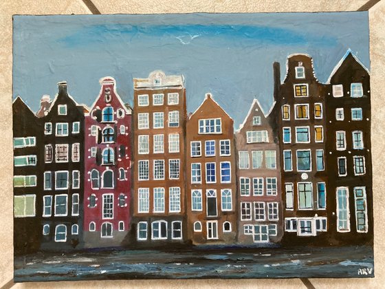 Canal Houses Of Amsterdam