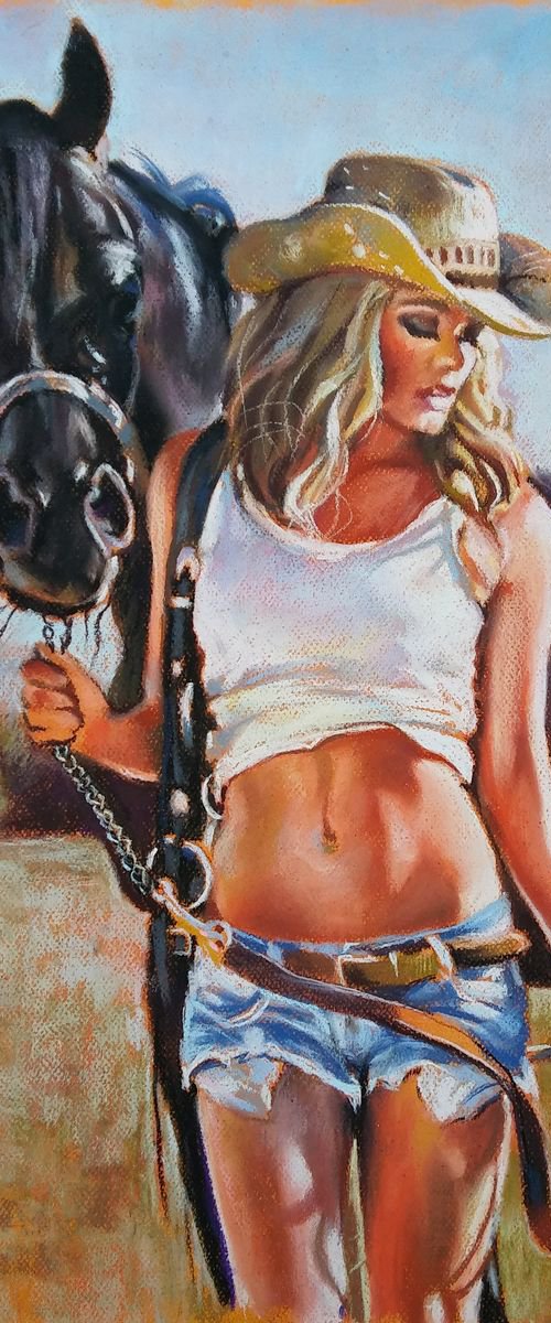On a hot day by Magdalena Palega