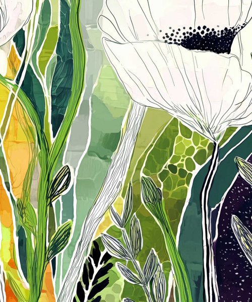 Dance of Poppies #1 by V+V Kniazievi