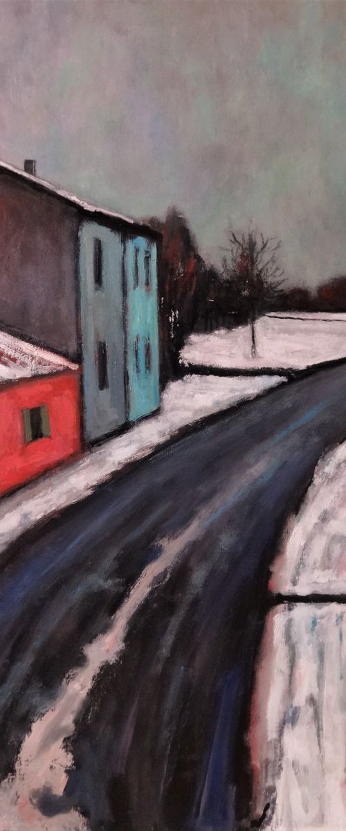 First snow of winter by Massimiliano Ligabue