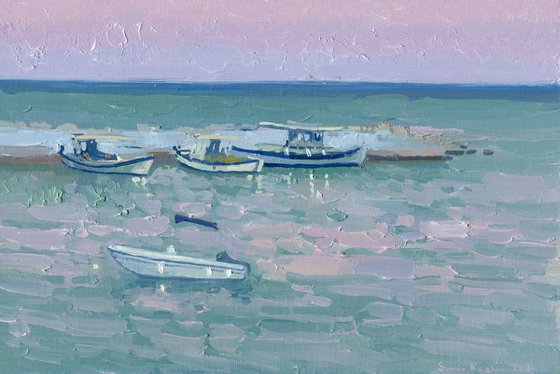 It's getting dark of Bali