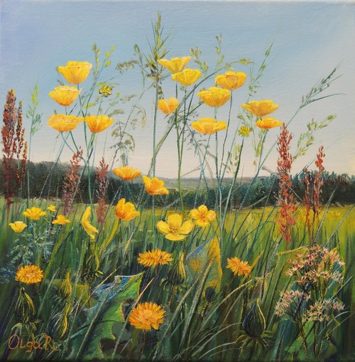 Yellow Summer by Olga Riabchuk