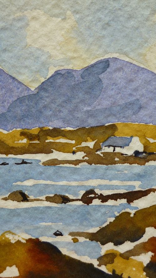 Twelve Bens Connemara by Maire Flanagan