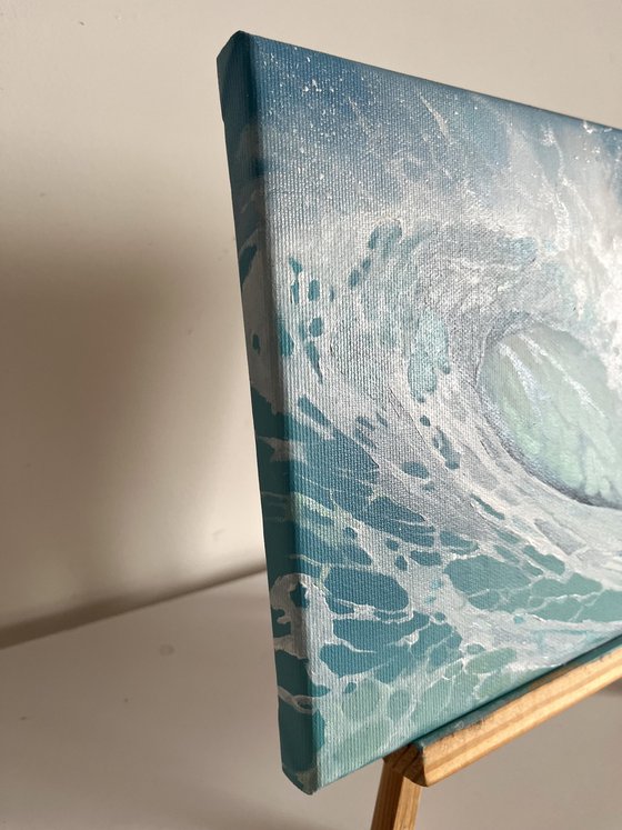 Sea waves 20x25 cm
