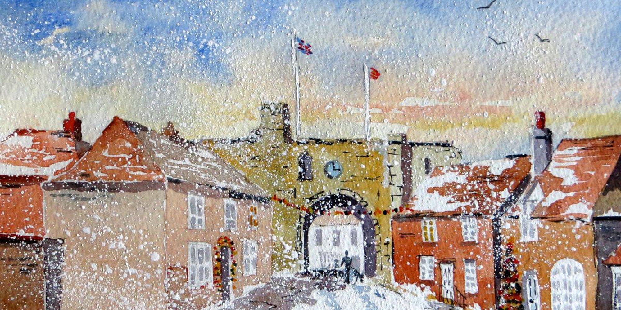 Art of the Day: "Rye in the Snow, 2013" by Brian Tucker