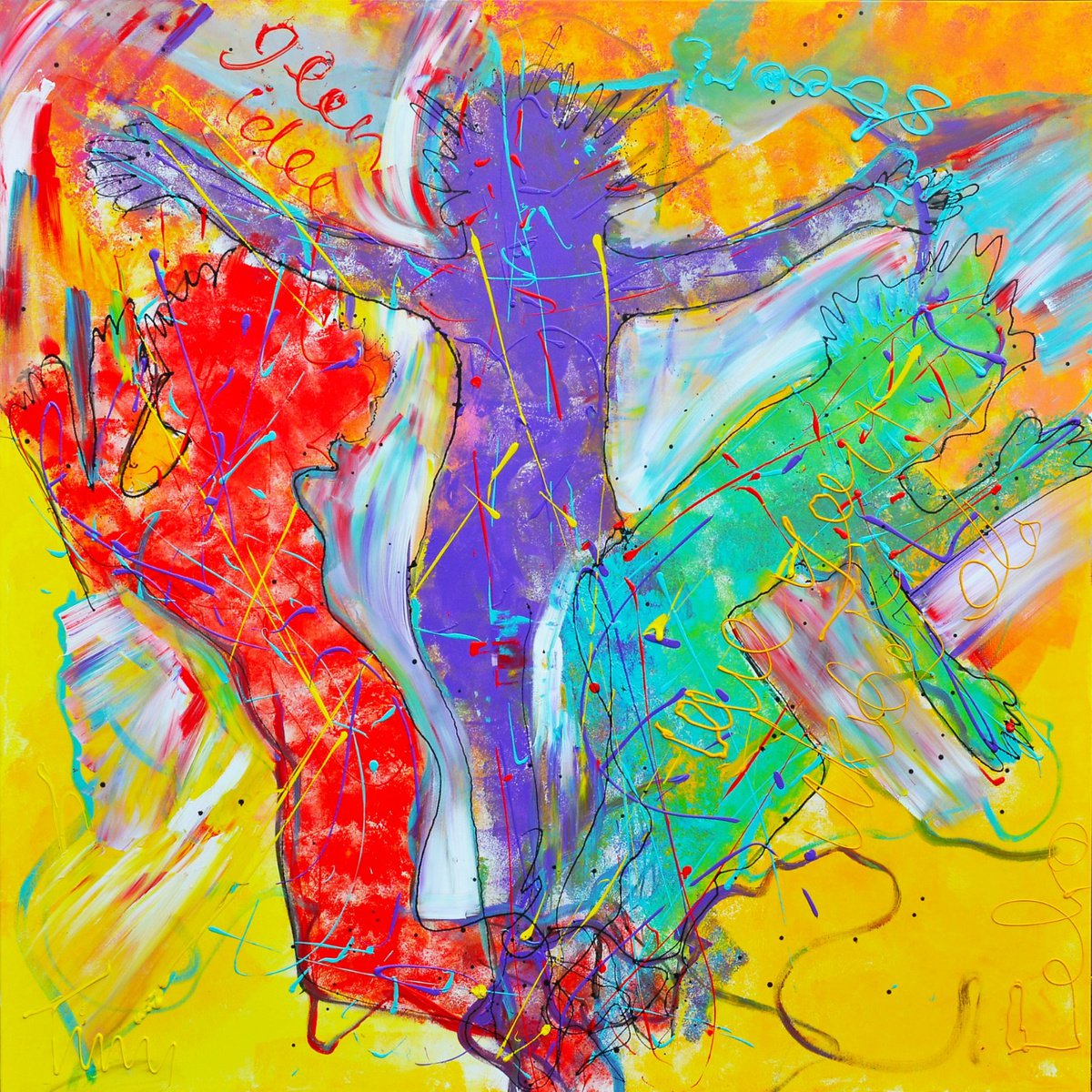 Keep Calm By Tiny De Bruin, 79 X 79, Artwork For Sale On Artfinder
