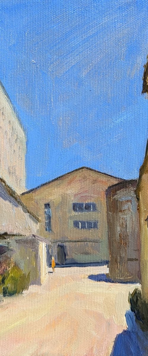 Hot workday by Olga Samar