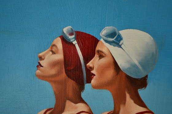 Sentinels - in burgundy