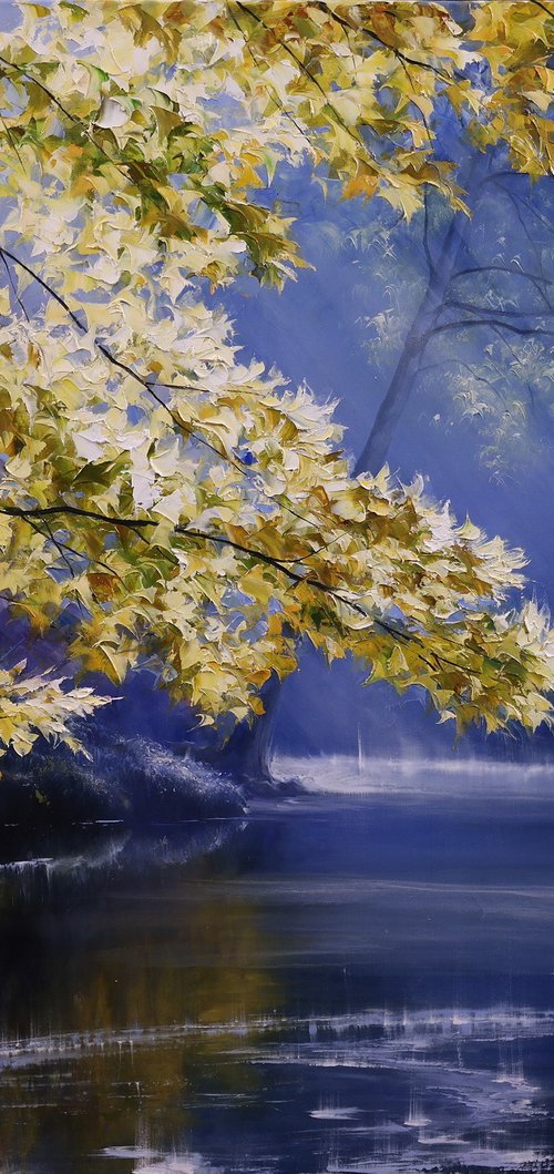 "Autumn sun" by Gennady Vylusk