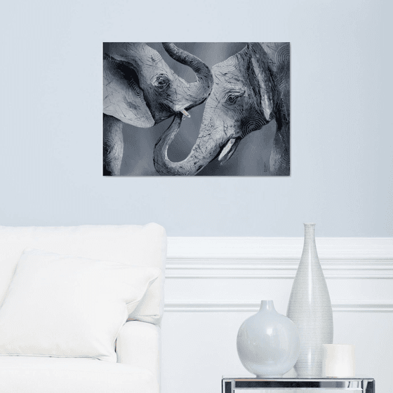 Gentle elephants