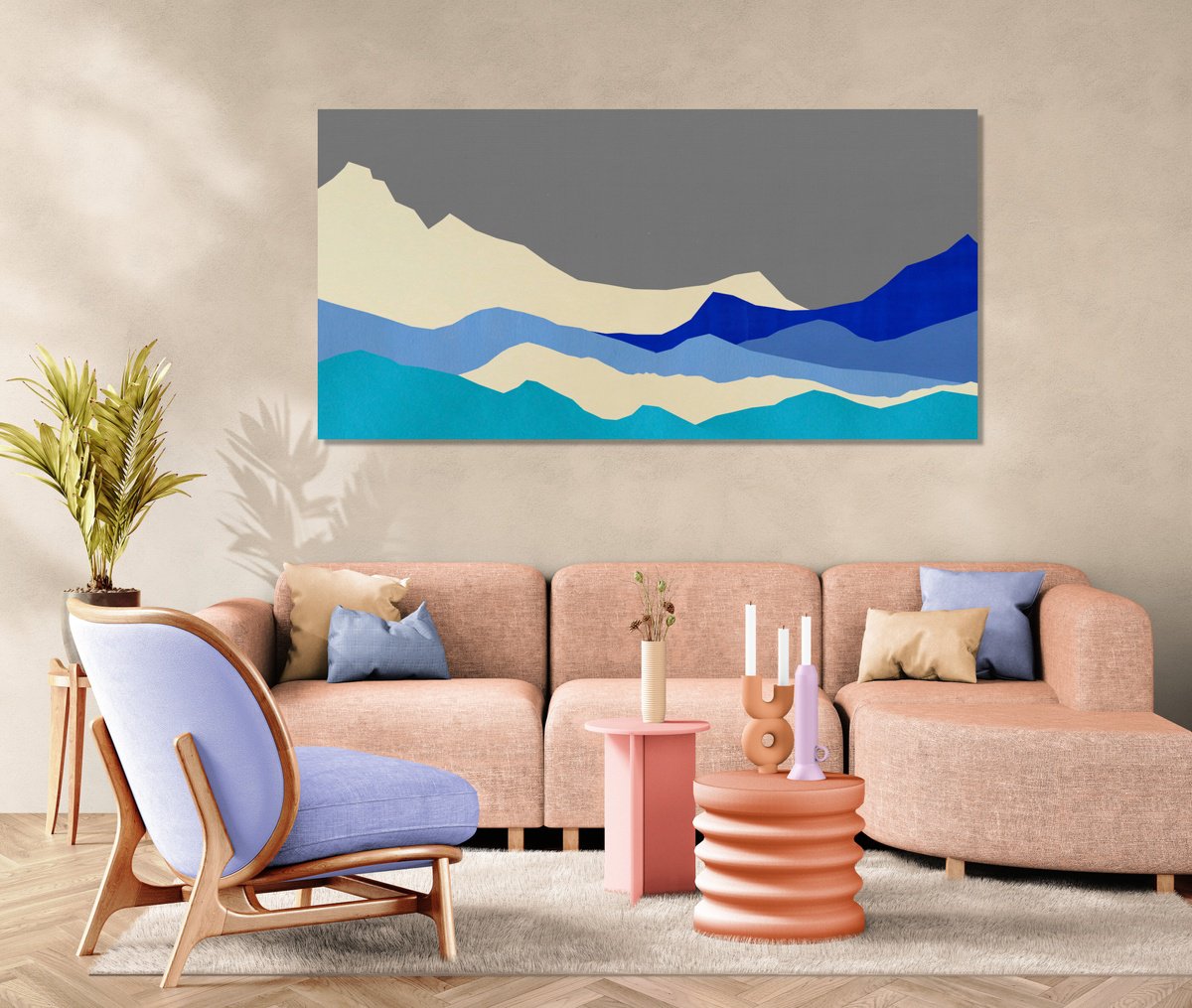  Mountain Breaths #06 By Marina Krylova, 63 X 31, Artwork For Sale On Artfinder