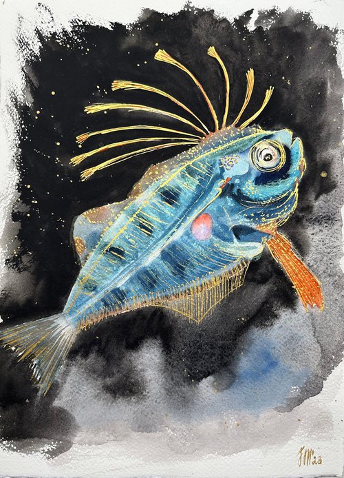 Gold fish by Yuliia Sharapova