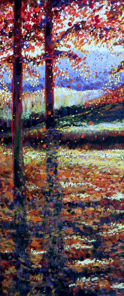 Trees 17 by Roz Edwards