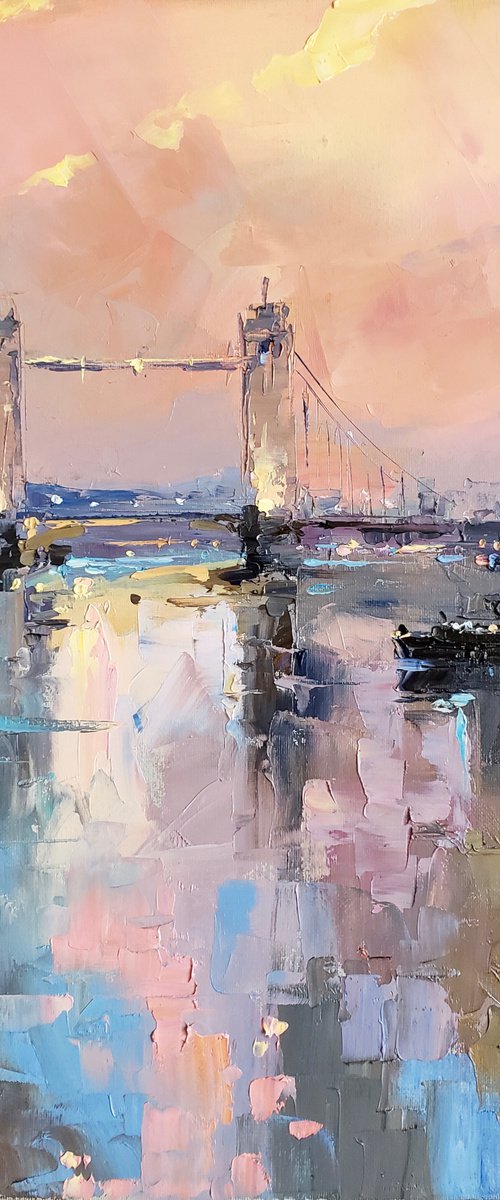 CITY LIGHTS #B-30. by Irina Alexandrina