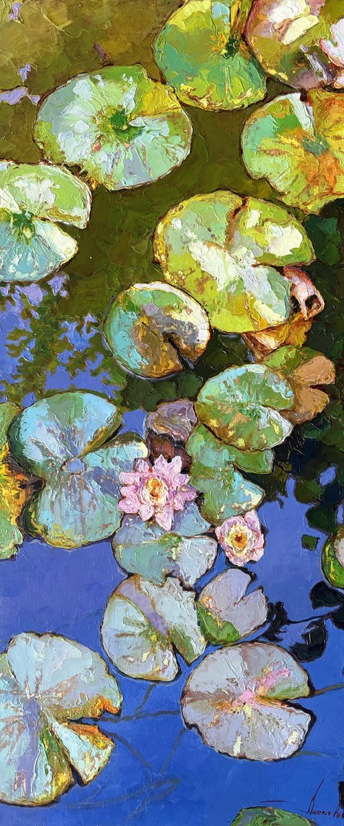 Lilies in Summer Light by Andriy Vutyanov