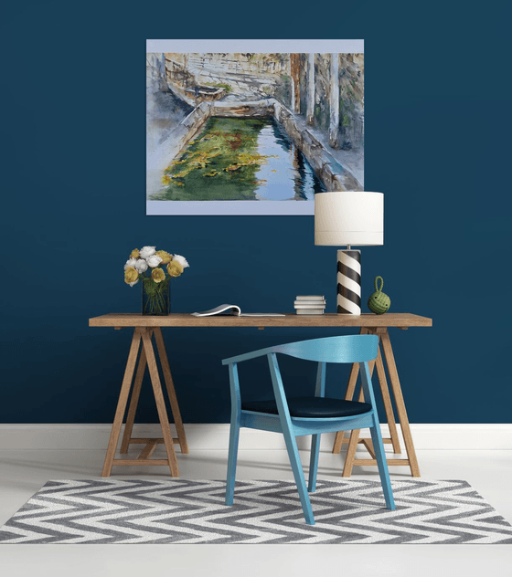 OLD WASHHOUSE OF GUADALAJARA, SPAIN