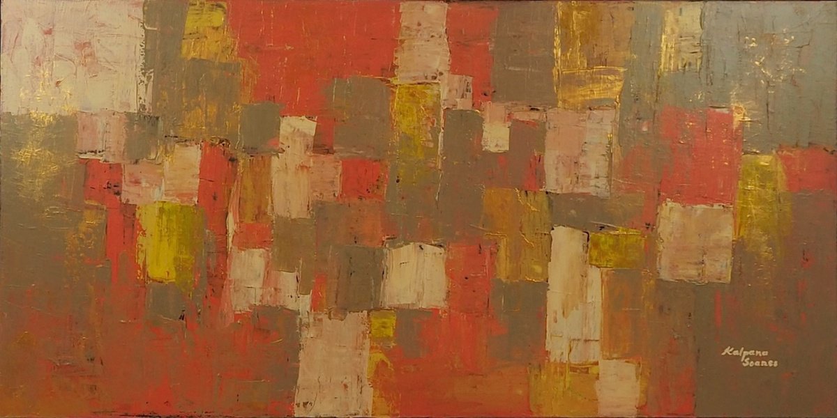 Dream Like Nothing Ever Happened By Kalpana Soanes, 48 X 24, Artwork For Sale On Artfinder