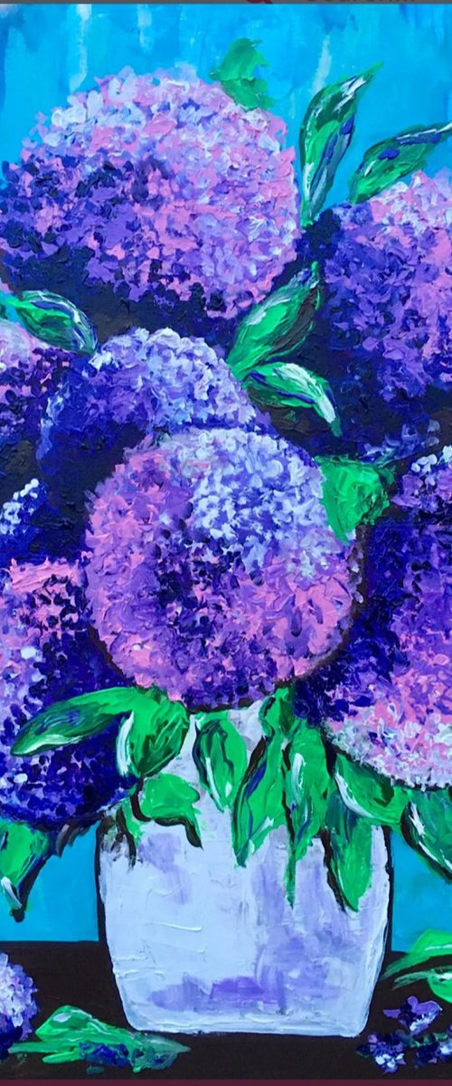BOUQUET OF hydrangea by Olga Koval