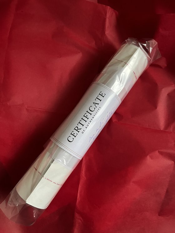 Talk to God, Spiritual Art, Acrylic 110x120cm