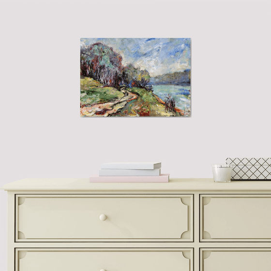 Road to the Dniester River