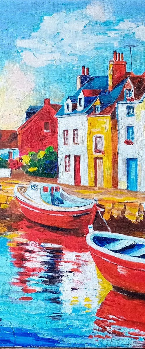 Lighthouse Reflections by Liubov Samoilova