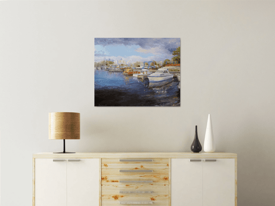 Toronto Island boats
