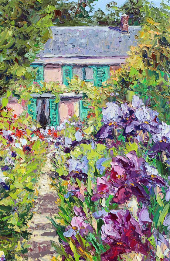 Monet's Home And Iris Garden