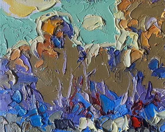 They Are Grazing in the Field