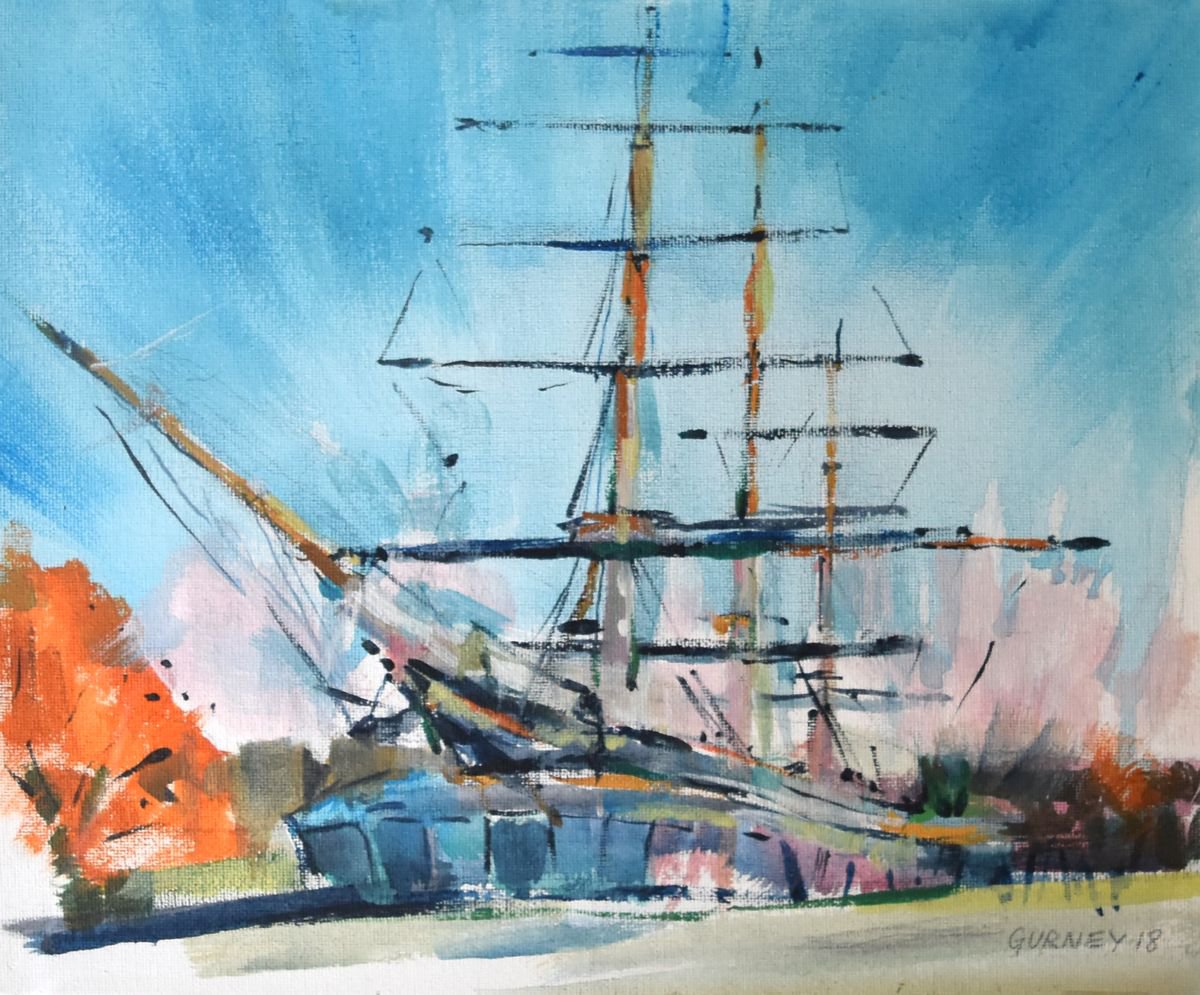 Cutty Sark, Greenwich, London by Paul Gurney