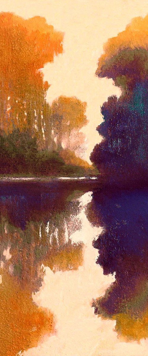 Stillness at Dawn II - Provence by John O'Grady