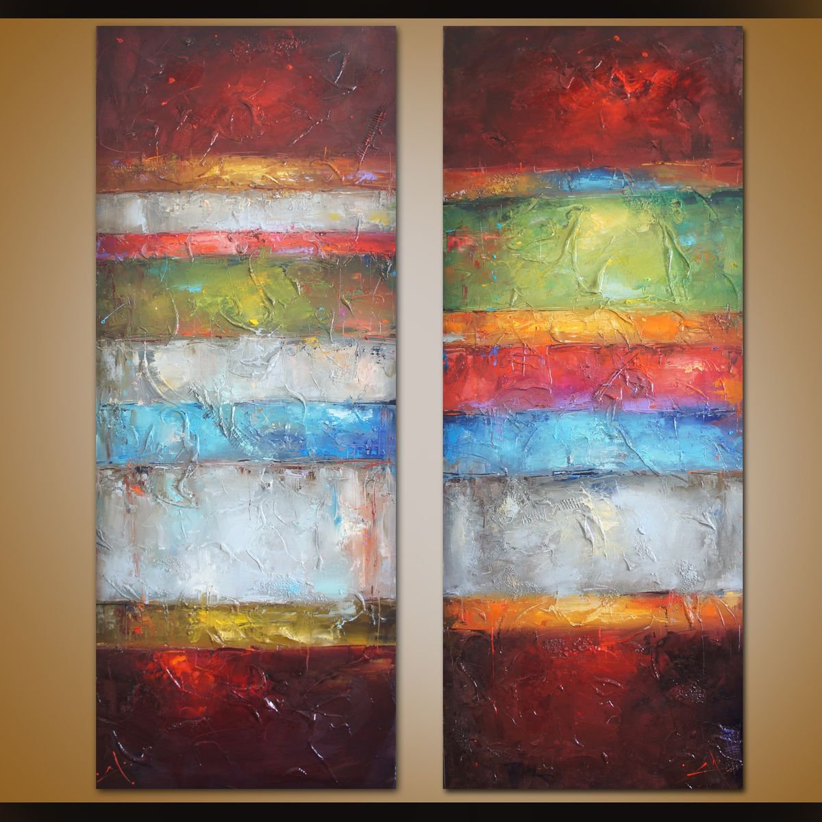 Horizontals By Stanislav Lazarov, 43 X 55, Artwork For Sale On Artfinder