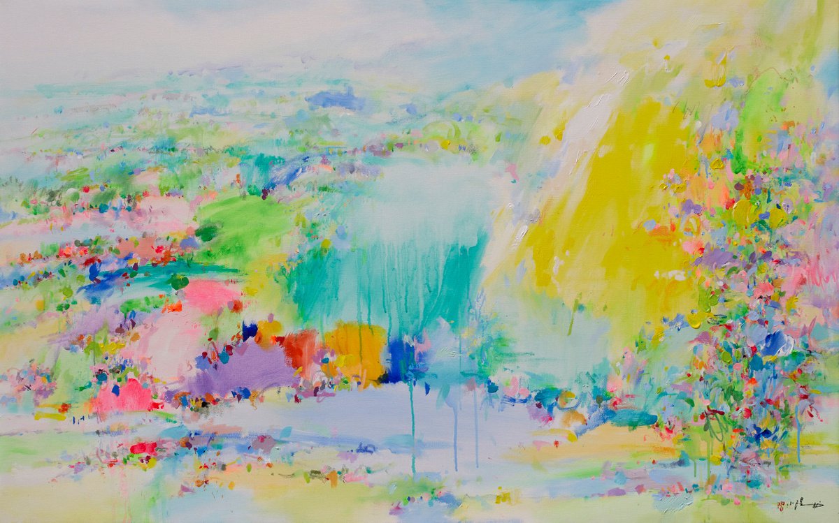  Breathe By Xiaoyang Galas, 51 X 32, Artwork For Sale On Artfinder