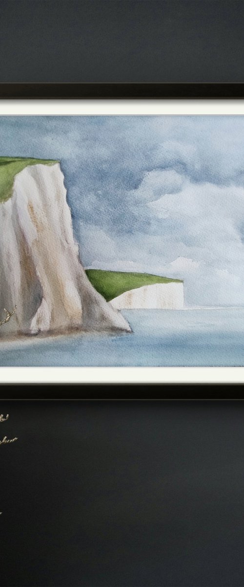 White Cliffs at Seven Sisters by Nella Alao