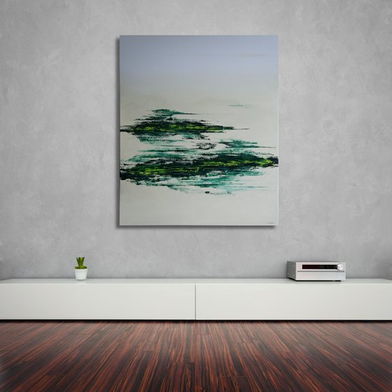 Wide Open Green (100 x 120 cm) XXL (40 x 48 inches)
