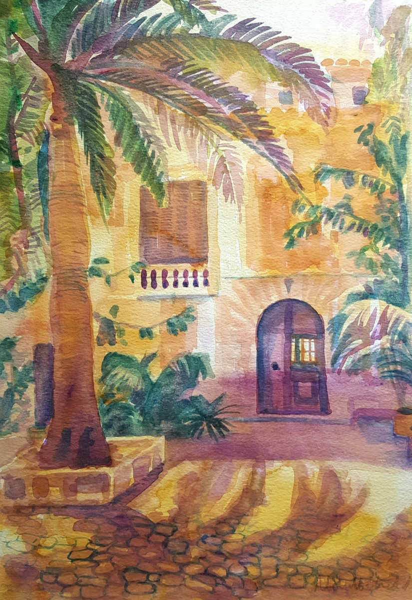 Summer Doorway by Mary Stubberfield