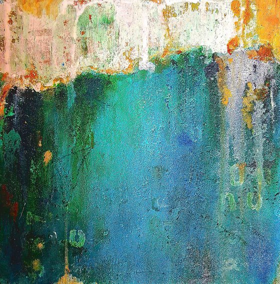 small abstract painting