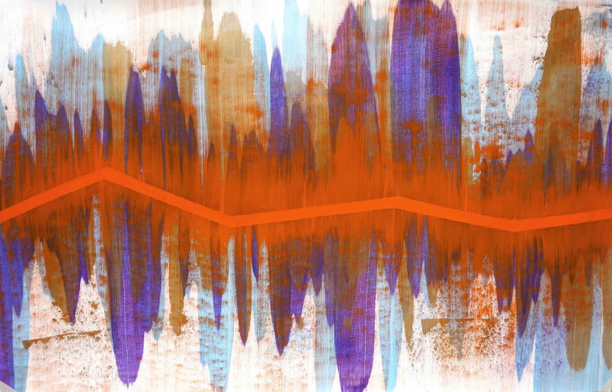  Composition No. 143 By Sumit Mehndiratta, 60 X 37, Artwork For Sale On Artfinder