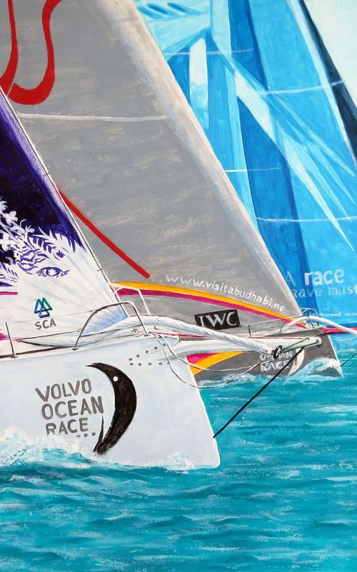 start "Volvo Ocean Race", 90*60 by Dmytro Yeromenko