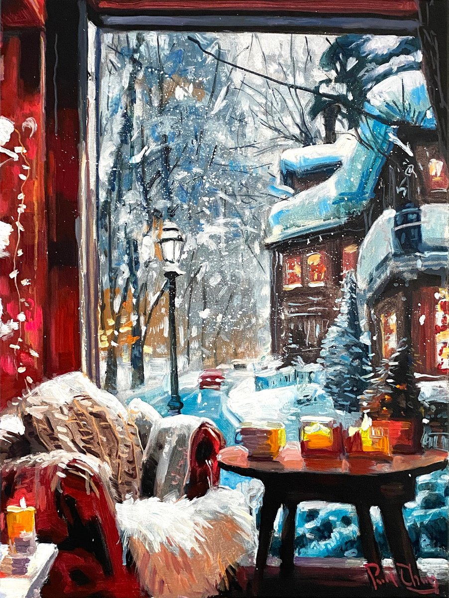  Cozy By Paul Cheng, 18 X 24, Artwork For Sale On Artfinder